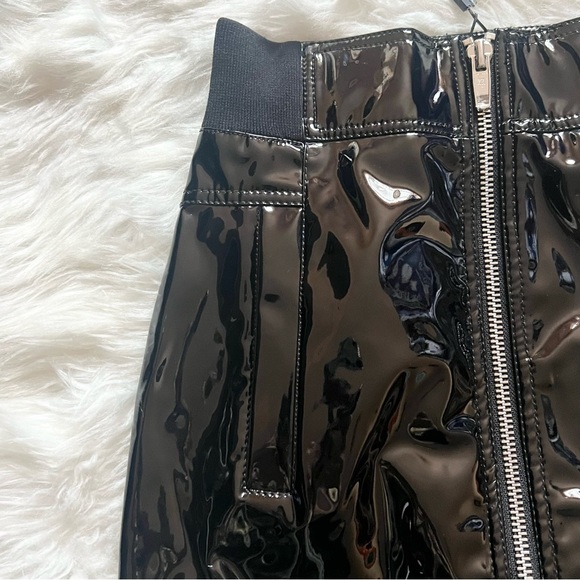 New! THE MARC JACOBS Vinyl High Waist Pencil Skirt - Picture 6 of 10